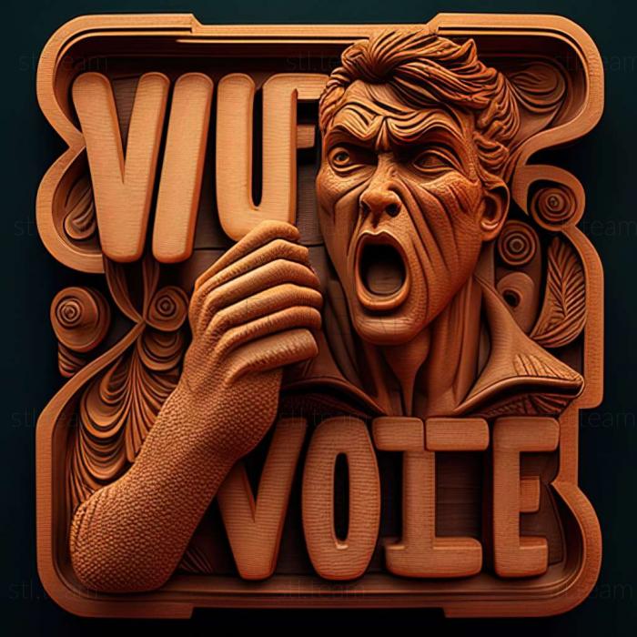 3D model The Voice I Want You game (STL)